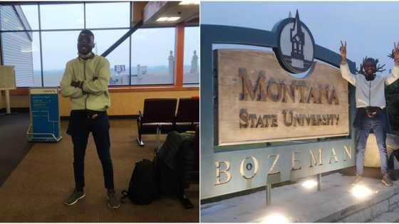 Young Nigerian man celebrates bagging PhD scholarship in the US, shares adorable photos, many react