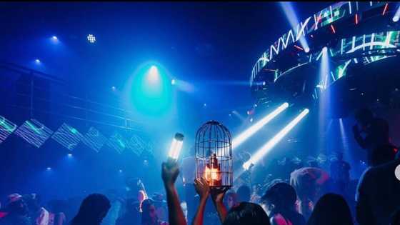 CCTV footage reveals what happened to female clubber at Abuja nightclub, Hustle & Bustle