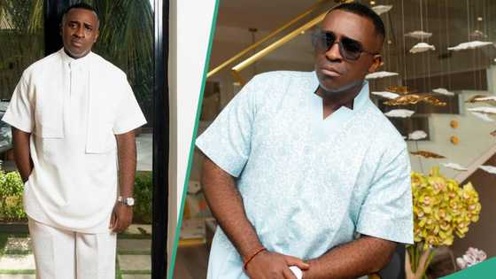Frank Edoho marks 52nd birthday in classy outfits, his age wows many: "We watched you as teenagers"
