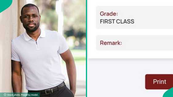 Third-class law graduate bags first class from Law School, celebrates great achievement