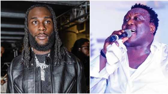 Burna Boy hypes Fuji star Saheed Osupa, trending video stirs mixed reactions: "Pure cruise"