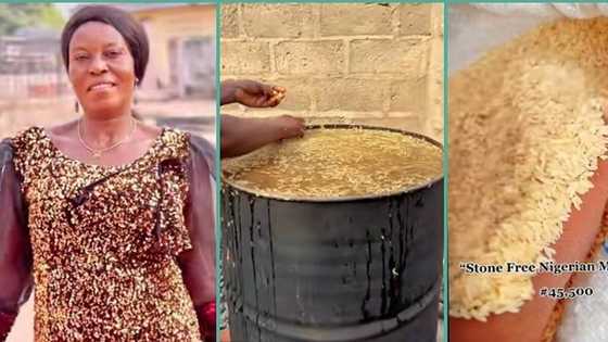 "45,500 for 1 bag": Nigerian woman who produces rice at cheap price goes viral on TikTok