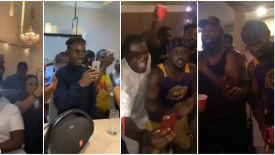 Celebrity friends pick sides as they attend separate birthday parties of ex-Psquare brothers Peter and Paul Okoye (videos)