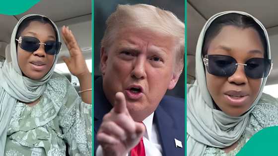 "Let's come and meet you": Lady begs Trump to give free visas to Nigerians, rejects military action