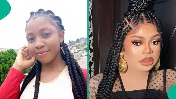 Lady defends Bobrisky, slams Nigerians for not facing main issue affecting the nation