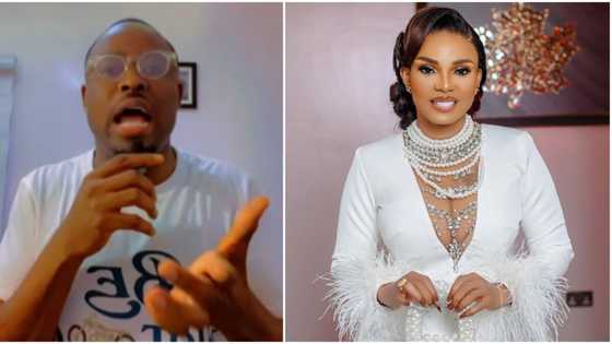 2023 elections: “She is posting fake result” - Actor Lege calls out Iyabo Ojo, screams at the top of his voice