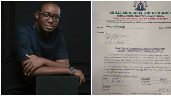Abuja-based businessman raises concerns as AMAC demands N250k disinfection fee