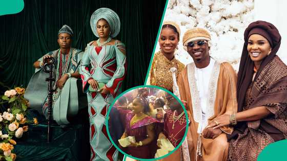 Iyabo Ojo and Juma Jux Make Money Rain at Peller and Jarvis' Traditional Wedding, Video Trends