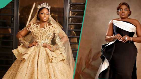 Funke Akindele listen's to fan's advice to hit the gym, peeps react: "So she slept over it"