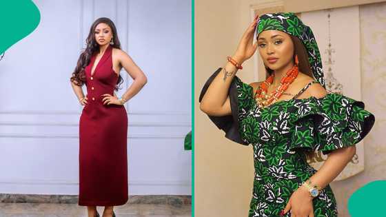 Billionaire wife Regina Daniels anticipates Christmas, prays for fans: "How's 70-year-old man today?