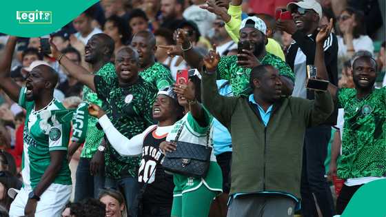 Super Eagles striker sends message to followers: "If you never chop, message me"