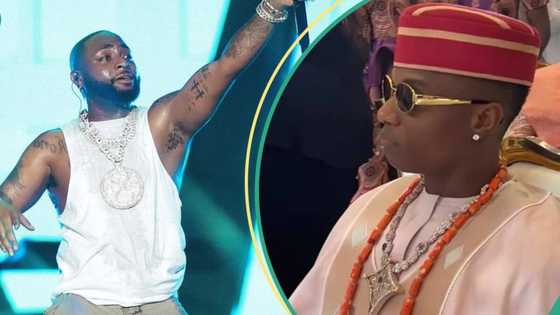 "Jesus is King": Davido teases with incoming song after challenging Wizkid to song battle