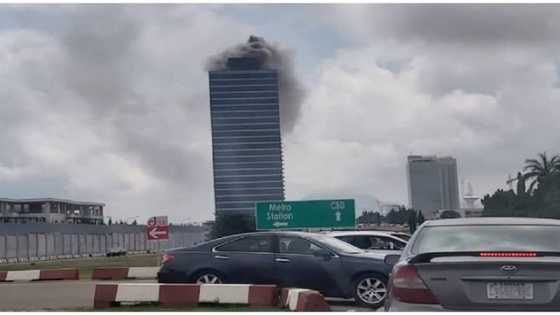 Yanzu-yanzu: Gobara ta tashi a cibiyar kasuwanci ta duniya da ke Abuja