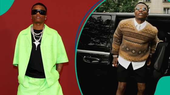 Fans react as Wizkid shares cryptic post at 3am: "Dis guy no send anybody"