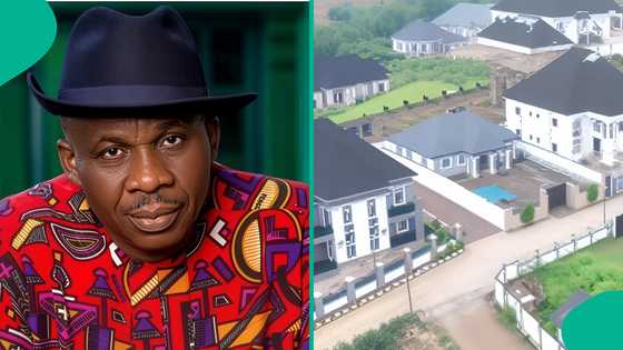 Abia businessman shares why he built houses for all his siblings, video triggers reactions