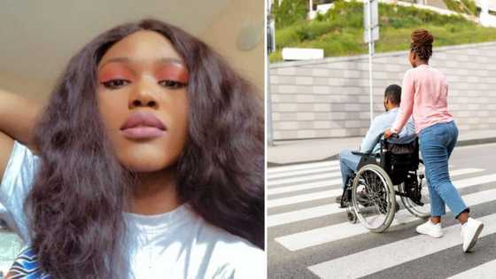 Woman who stuck by bae in wheelchair after car accident gets cheated on as soon as he could walk