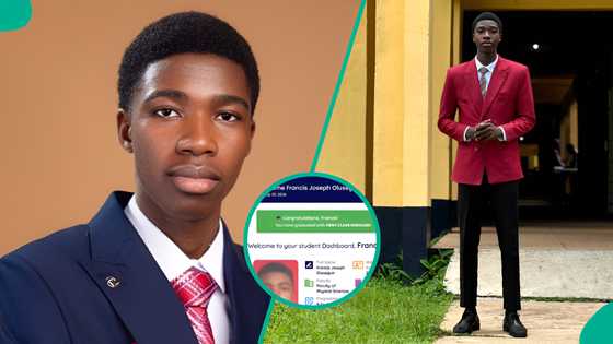 UNILORIN student Francis Olusegun bags first class in mathematics, his result leaves many in awe