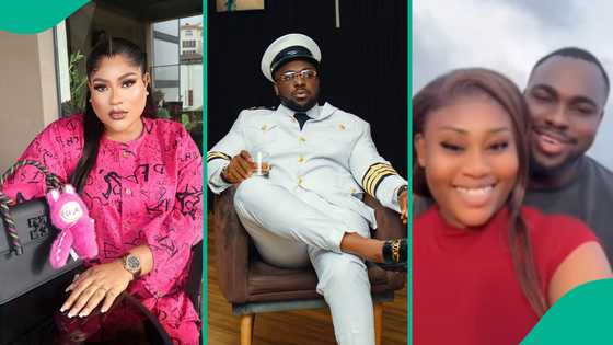 "I've never cheated": Nkechi Blessing's ex-boyfriend says as he shows off his new lover