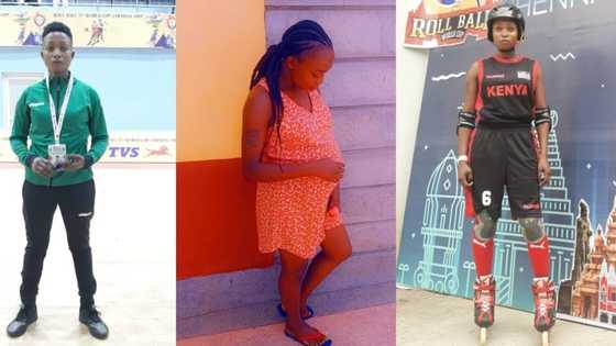 Young lady cries for help, says her Chinese lover ran away, left her with twins