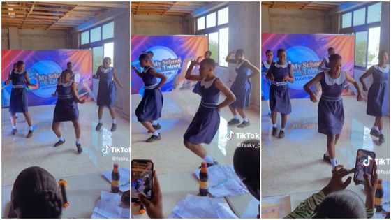 Students in uniform dance to Kizz Daniel's Odo & Fireboy's Story in teachers' presence, many say they've won