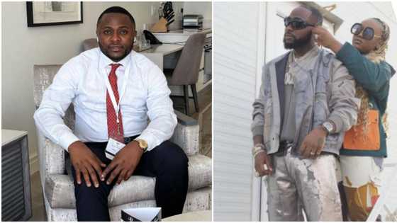 "That's why you're a nanny?" Reactions as Ubi Franklin finally reveals how Davido chose him to manage Chioma