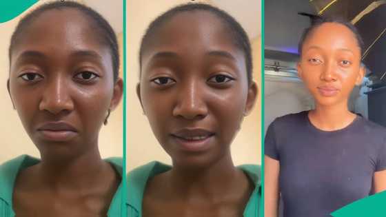 Lady finds unexpected item inside her notebook, posts video on TikTok: "I don't know how to feel"