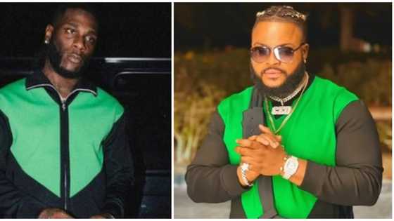 BBNaija Whitemoney spotted in ensemble similar to Burna Boy's N1.1m designer look, Nigerians react