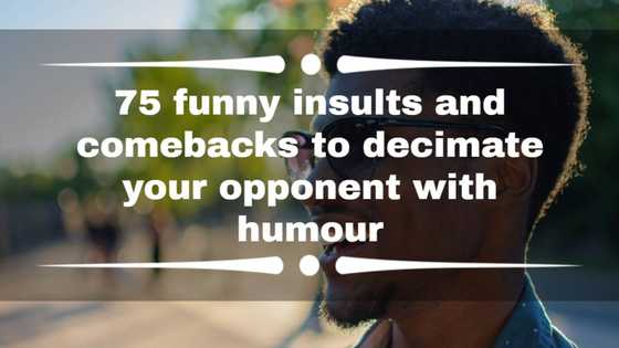75 funny insults and comebacks to decimate your opponent with humour