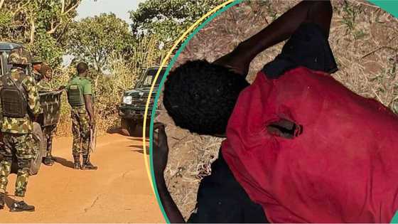 Dan ta'adda ya yi kokuwa da soja domin kwace bindiga a cikin daji