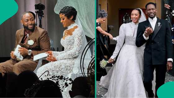 "Davido's in-laws never contributed to his wedding": Chivido compared with Temi Otedola and Eazi's