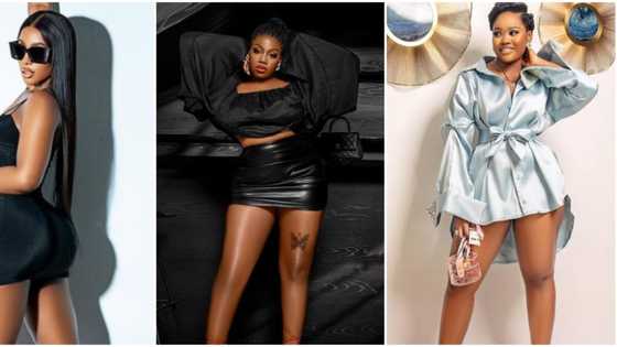 Video of BBNaija All Stars girls shaking bum at their pool party causes stir: "Mercy Eke easy o Nawa"