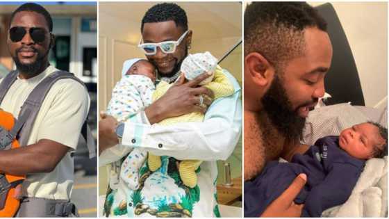 Tobi Bakre, Arole, Kizz Daniel, and other Nigerian celebrities who are first time dads