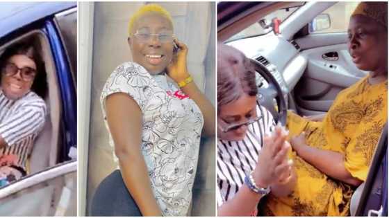 Actress Oluwatobi Adekoya acquires new car, flaunts it on social media as mum showers her with prayers