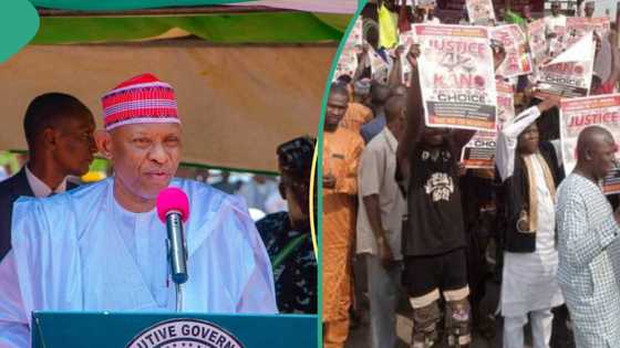 Zanga-zanga ta barke a Kudancin Najeriya kan hukuncin zaben Kano, sun tura sako ga Tinubu