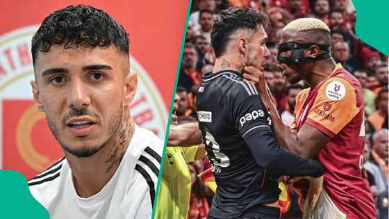 Turkish player Victor Osimhen grabbed by the throat releases statement