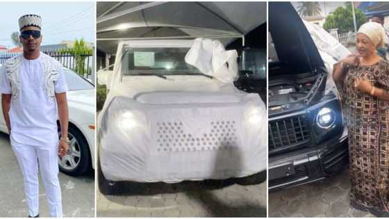 Young billionaire Chico buys N100m G Wagon for mother 2 weeks after getting Lamborghini for himself