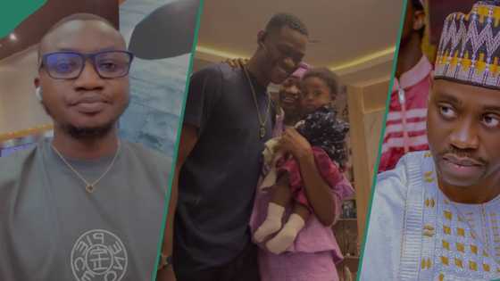 "All these our parents eh": Sweet video as Pamilerin Adegoke's mum meets Lateef Adedimeji