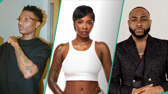 Tiwa Savage opens up on rift with Davido, Wizkid relationship rumours: "She dey protect his family"
