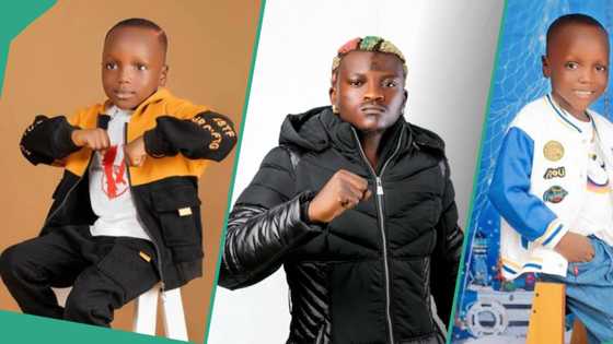 "I admire you": Portable melts hearts as he celebrates his 1st son's birthday in grand style