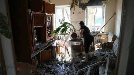 In Ukraine's east, 'we're alive, it's a good day'
