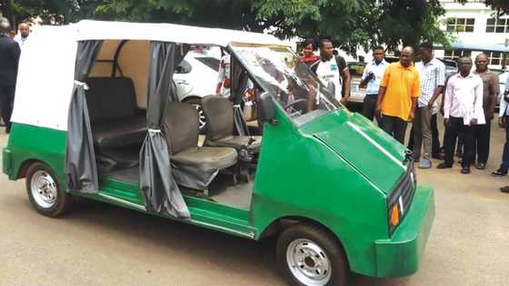 Jubilation as UNN unveils Ozumba 551, Nigeria's first 5-seater electric car