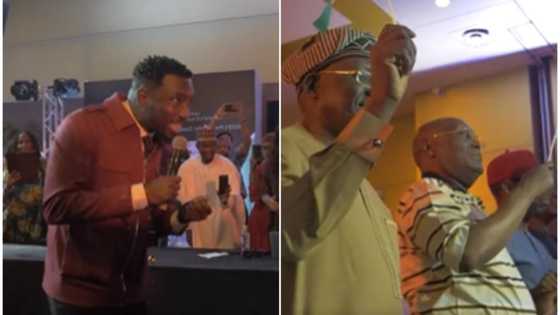 2023 presidency: Atiku melted, reacts to Timi Dakolo's Great Nation performance