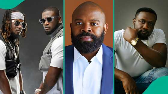 "The fight don tey": Gabriel Afolayan shares past studio encounter with Peter, Paul and Jude Okoye