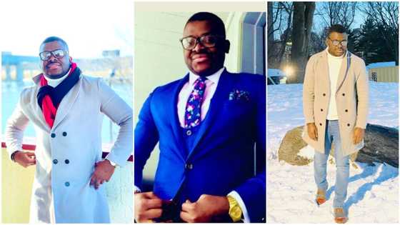 Nigerian man teaching in US university gets big compliment from students for dressing well