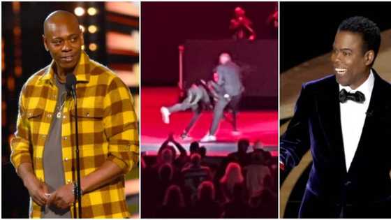 Chris Rock takes swipe at Will Smith after comedian Dave Chappelle is attacked on stage