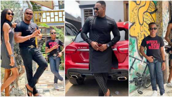 Nollywood actor Bolanle Ninalowo shares beautiful new photos of his kids