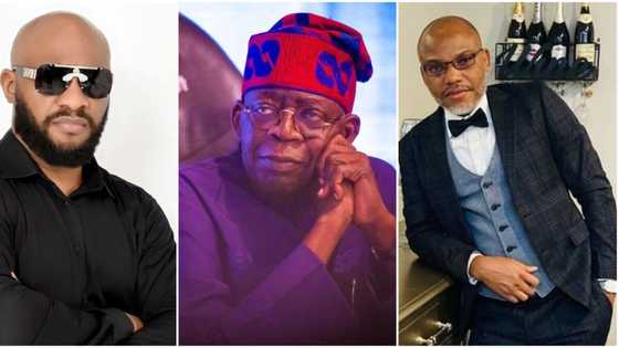 “A humble request from your son”: Actor Yul Edochie pleads with Tinubu to release IPOB leader Nnamdi Kanu