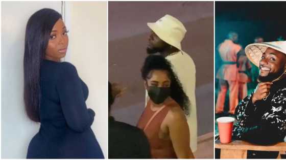 Burna Boy's alleged ex-lover reacts to video of Davido with another woman