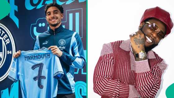Video of Man City's January signing, Omar Marmoush, naming Burna Boy as his favourite singer trends