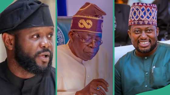 Knocks as Tinubu appointee takes appointment letter to president's son, Seyi, video trends